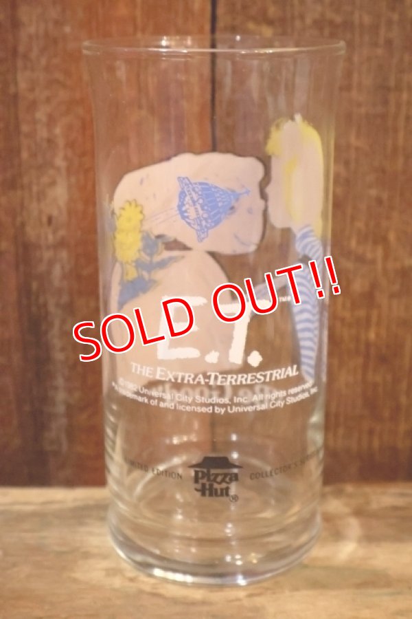 画像4: gs-260801-14 E.T. / Pizza Hut 1982 Novelty Glass "Be Good"