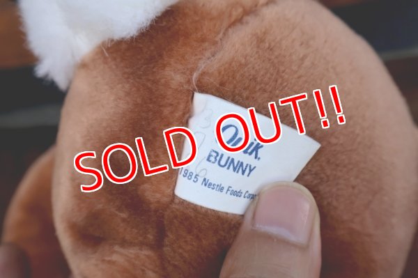 画像10: ct-260801-59 Nestlé / Quik Bunny 1980's Plush Doll