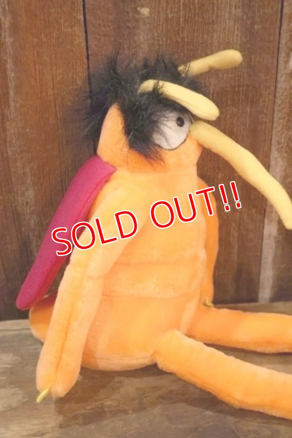画像4: ct-260801-49 S.C. JOHNSON & SON / Deep Woods Off Bug Orange Mosquito 1980's Plush Doll