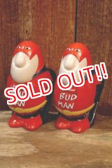 画像: ct-260801-69 Budweiser / BUD MAN 1990's Salt & Pepper Shaker