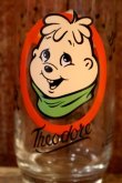 画像2: gs-260801-03 Alvin and the Chipmunks / Theodore 1980's Glass