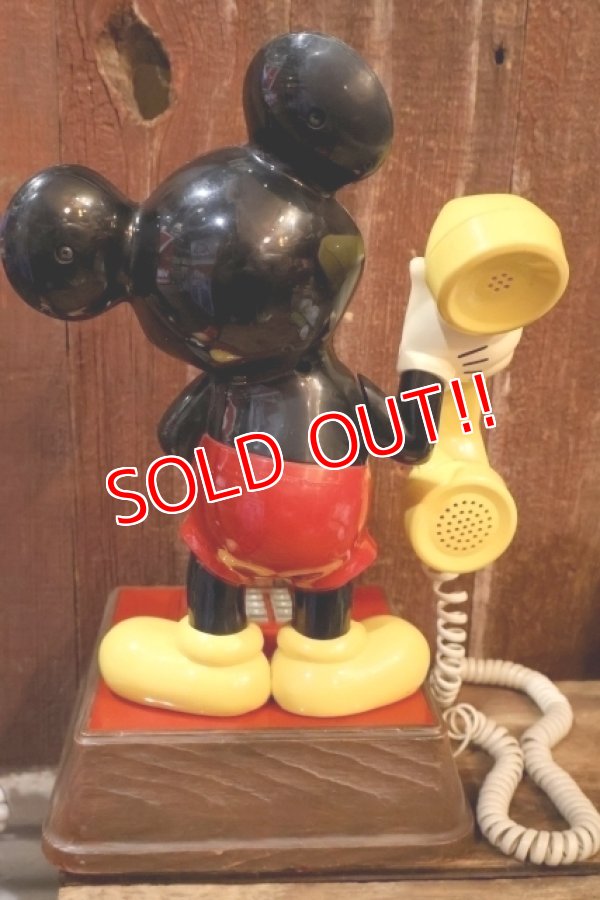 画像13: ct-260801-62 Mickey Mouse / 1970's Telephone