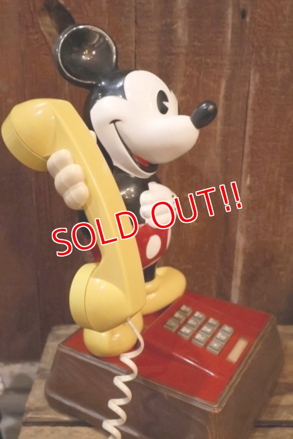 画像4: ct-260801-62 Mickey Mouse / 1970's Telephone