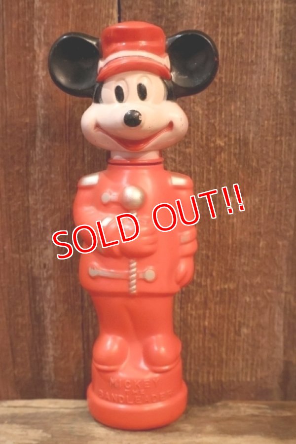 画像1: ct-260801-31 Mickey Mouse Bandleader / 1960's Soaky Bottle