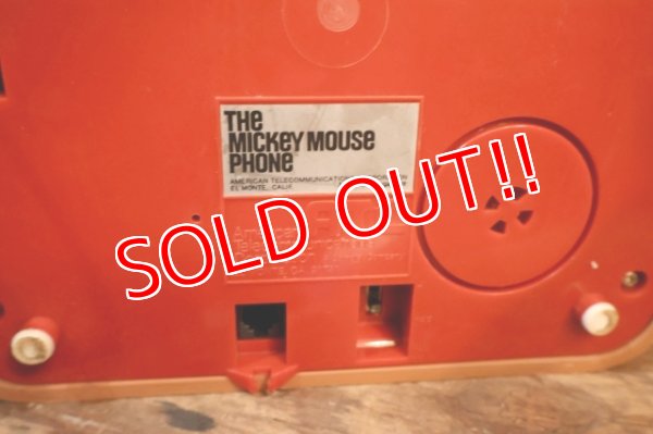 画像16: ct-260801-62 Mickey Mouse / 1970's Telephone