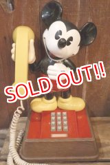 画像: ct-260801-62 Mickey Mouse / 1970's Telephone