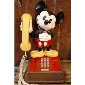 画像: ct-260801-62 Mickey Mouse / 1970's Telephone