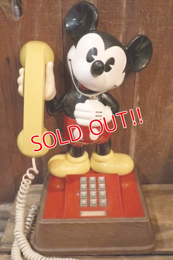 画像1: ct-260801-62 Mickey Mouse / 1970's Telephone