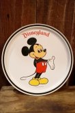 画像1: ct-260801-43 Mickey Mouse / Disneyland 1970's Tin Serving Tray