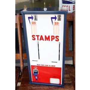 画像: dp-2260801-01 U.S. STAMPS / 1960's SHIPMAN MFG. CO. VENDING MACHINE