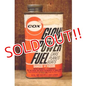画像: dp-251008-87 COX MFG. CO. GLOW POWER FUEL 8 FL.OZ. CAN