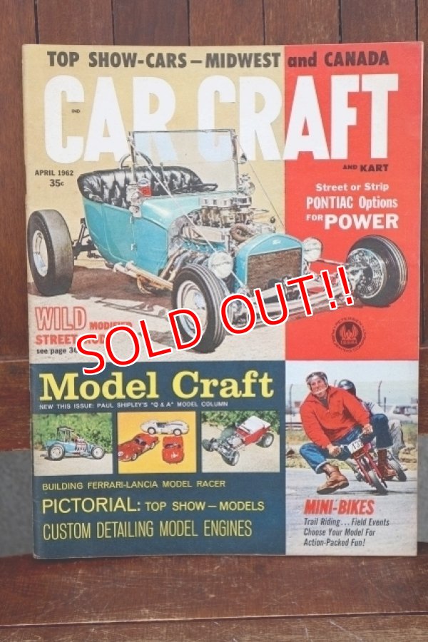 画像1: dp-260801-07 CAR CRAFT MAGAZINE APRIL 1962