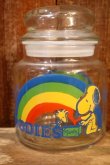 画像1: ct-260801-75 Snoopy / Anchor Hocking 1970's Goodies Candy Pot (Small)