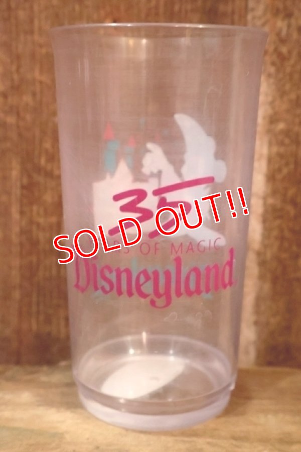 画像3: gt-250618-17 Mickey Mouse / Disneyland 35 YEARS OF MAGIC 1990 Plastic Cup