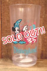画像: gt-250618-17 Mickey Mouse / Disneyland 35 YEARS OF MAGIC 1990 Plastic Cup