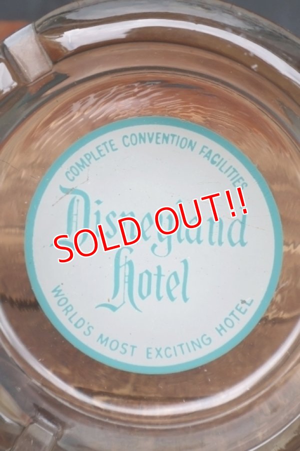 画像1: gt-250618-07 Disneyland Hotel / 1960's-1970's Glass Ashtray