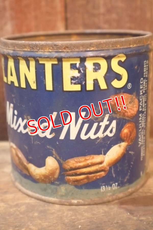 画像4: ct-260801-08 PLANTERS / MR.PEANUT 1970's Mixed Nuts 13 1/2 OZ. CAN