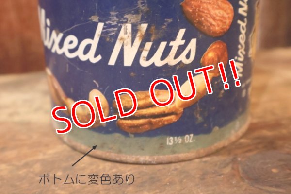 画像6: ct-260801-08 PLANTERS / MR.PEANUT 1970's Mixed Nuts 13 1/2 OZ. CAN