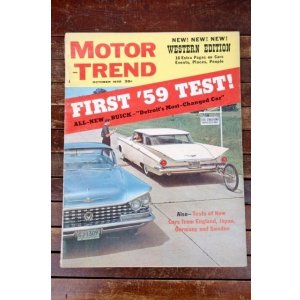 画像: dp-250803-11 MOTOR TREND MAGAZINE OCTOBER 1958