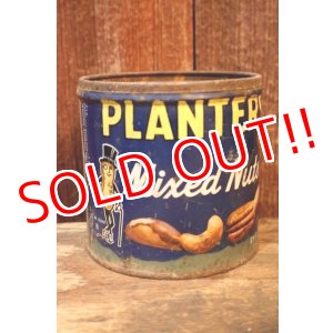 画像: ct-260801-08 PLANTERS / MR.PEANUT 1970's Mixed Nuts 13 1/2 OZ. CAN