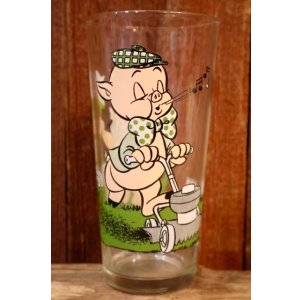 画像: gs-241106-10 Porky Pig & Petunia Pig / PEPSI 1976 Collector Series Glass