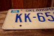 画像4: dp-250205-21 License Plate 1980's OKLAHOMA "KK-6560"
