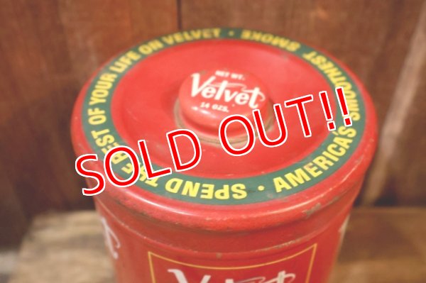 画像6: dp-260801-13 Velvet / 1950's PIPE & CIGARETTE TOBACCO CAN