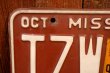 画像2: dp-250205-21 License Plate 1980's MISSOURI "TZW 327"