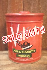 画像: dp-260801-13 Velvet / 1950's PIPE & CIGARETTE TOBACCO CAN