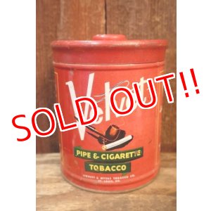 画像: dp-260801-13 Velvet / 1950's PIPE & CIGARETTE TOBACCO CAN