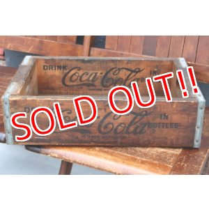 画像: dp-260801-16 Coca-Cola / 1960's Wood Crate Box