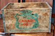 画像1: dp-260801-20 CANADA DRY / 1960's Wood Crate Box