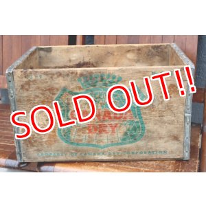 画像: dp-260801-20 CANADA DRY / 1960's Wood Crate Box
