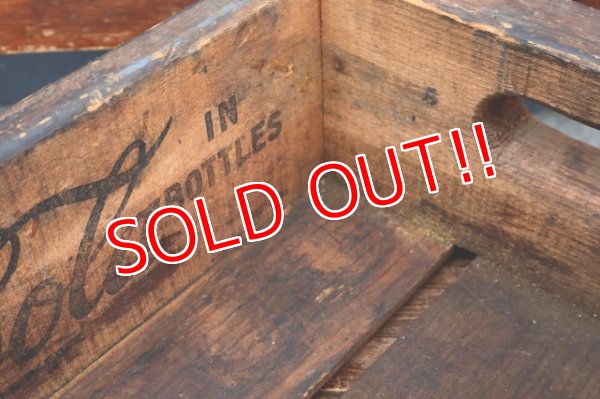 画像11: dp-260801-16 Coca-Cola / 1960's Wood Crate Box