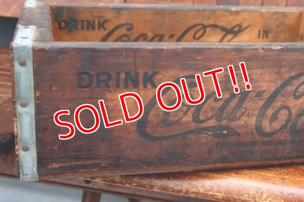 画像4: dp-260801-16 Coca-Cola / 1960's Wood Crate Box