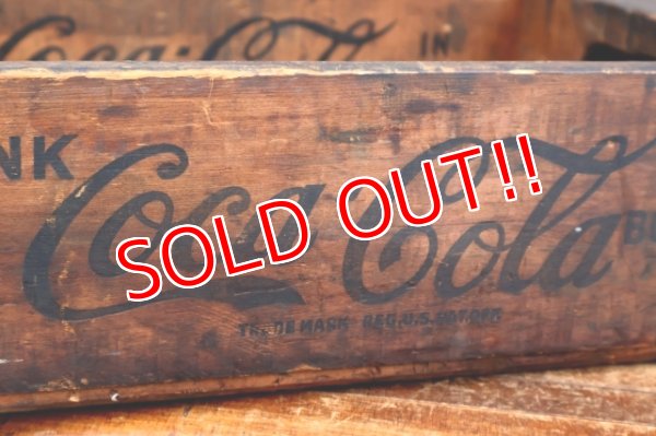 画像2: dp-260801-16 Coca-Cola / 1960's Wood Crate Box