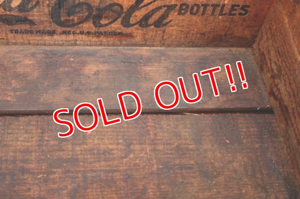 画像9: dp-260801-16 Coca-Cola / 1960's Wood Crate Box