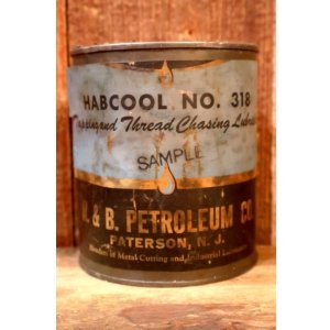 画像: dp-251008-87 H. & B. PETROLEUM CO. HABCOOL LUBRICANTCAN
