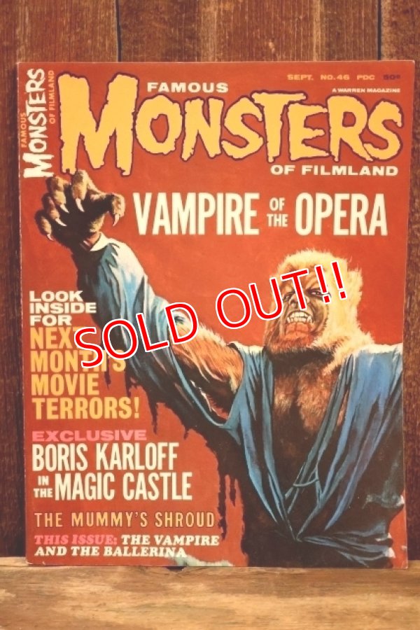 画像1: ct-260801-87 FAMOUS MONSTERS OF FILMLAND / September 1967 No.46
