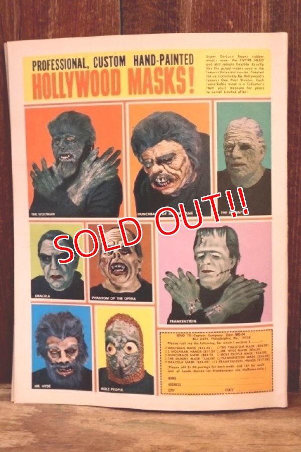 画像11: ct-260801-86 FAMOUS MONSTERS OF FILMLAND / August 1965 No.34