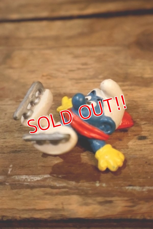 画像1:  ct-241008-68 Smurf / PVC Figure "Ice Skate" #20121