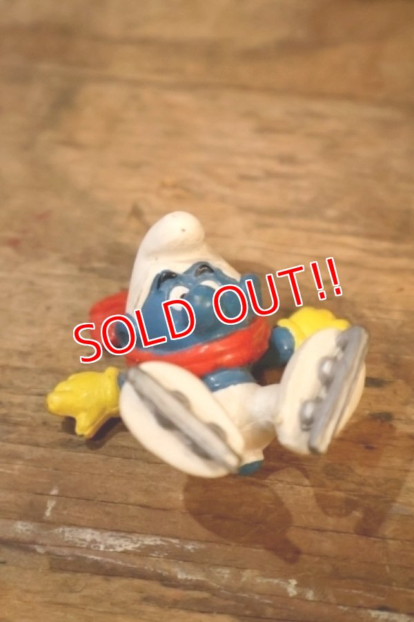 画像2:  ct-241008-68 Smurf / PVC Figure "Ice Skate" #20121