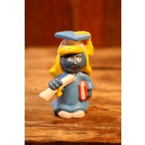 画像: ct-241008-68 Smurfette / PVC Figure "Graduation" #20151