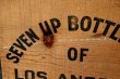 画像5: dp-260801-17 SEVEN UP 7 Up / 1970's Wood Crate Box