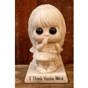 画像: ct-220901-15 R & W BERRIES 1970's Message Doll  "I Think You're Nice"