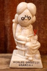 画像: ct-220901-15 R & W BERRIES 1970's Message Doll "WORLD'S GREATEST GRANDMA"