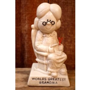 画像: ct-220901-15 R & W BERRIES 1970's Message Doll "WORLD'S GREATEST GRANDMA"