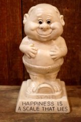 画像: ct-220901-15 R & W BERRIES 1970's Message Doll  "HAPPINESS IS A SCALE THAT LIFE"
