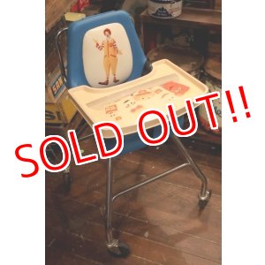 画像: 【※店頭ピックのみ】dp-260901-03 McDonald's 1990's Kid's High Chair