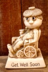 画像: ct-220901-15 RUSS BERRIE 1970's Message Doll "Get Well Soon"